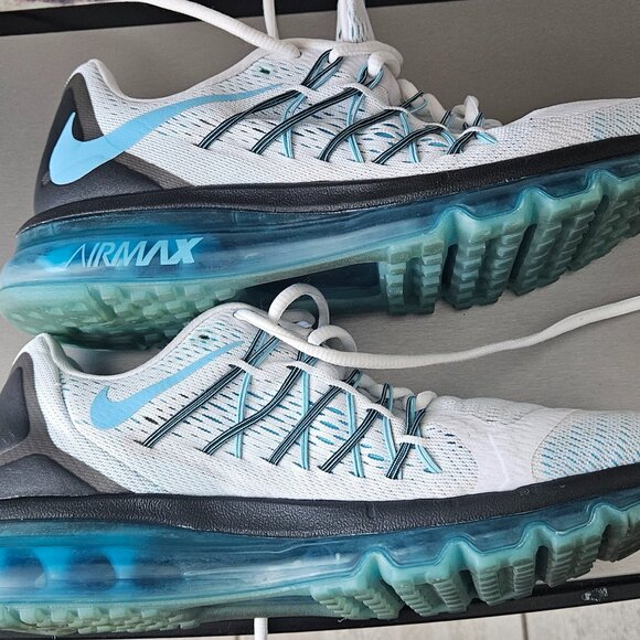 Nike Air Max 2015 White/Clearwater Running Shoes - Picture 1 of 12